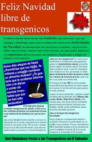 Feliz navidad sin transgenicos!